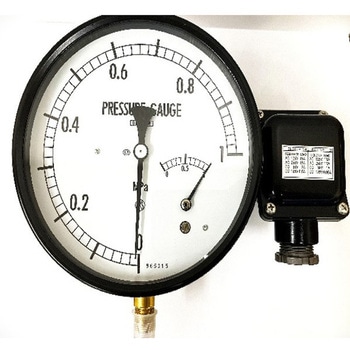マイクロスイッチ接点付圧力計 JM31 長野計器