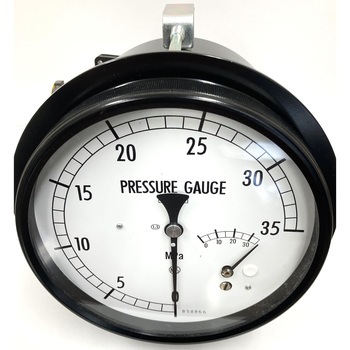 マイクロスイッチ接点付圧力計 JM16 長野計器