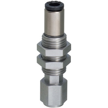 真空パッドミニホルダ単体 スプリング式 真空取出し口上 PISCO(ピスコ)