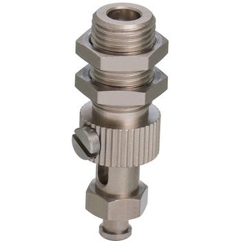 真空パッドスリムホルダ単体 スプリング式 真空取出し口上 PISCO(ピスコ)