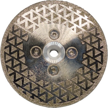 フランジ付塩ビ切断・面取りダイヤモンドホイール 塩ビ斬 BIENZAN EFFORT(エホート)