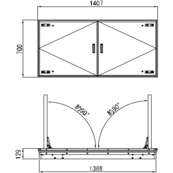 個数：1個】S・DC NFH-140L2HA 直送 代引不可・他メーカー同梱不可