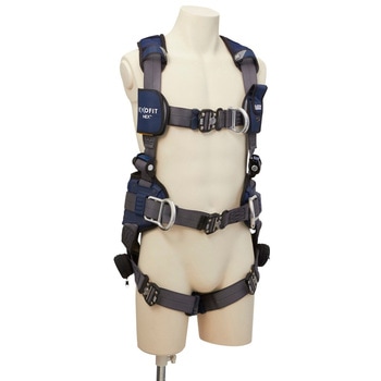 フルハーネス”DBI-サラTM上エグゾフィット ネックスTM上”(フロントD環・胴ベルト付) 3M(スリーエム)