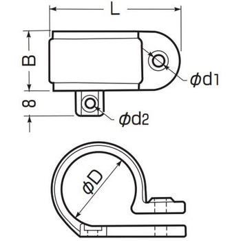 VE片サドル 未来工業