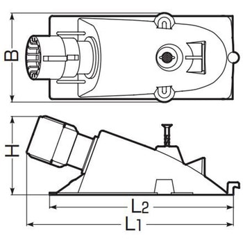 エンドカップリング(PF管→PF管) 未来工業