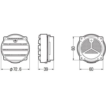 ウォルボックス用ルーバー 未来工業