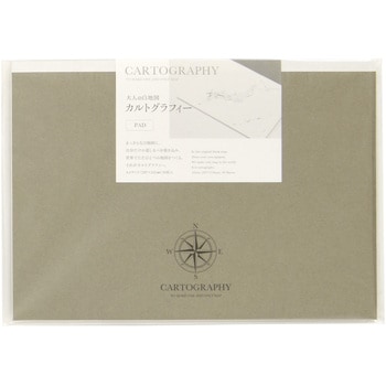カルトグラフィー パッドA4 ニホン マルアイ