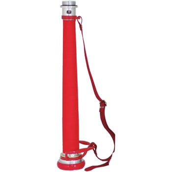 【ビクター管鎗】アルミ製 取手・ベルト付(HB型)赤紐巻き 型式適合品 岩崎製作所