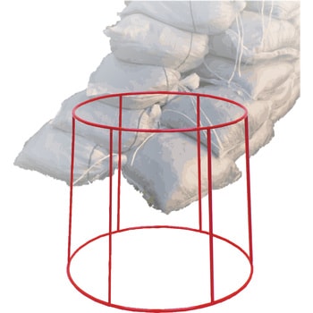 一人で作れる 鉄製 『土のう作製台』 岩崎製作所