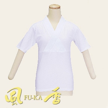 Tシャツ絽半襦袢(夏用) 風香(FU-KA)