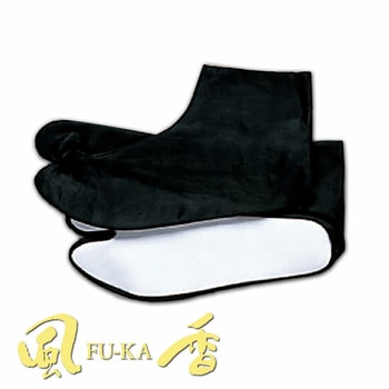 黒足袋・白底(4枚こはぜ) 風香(FU-KA)