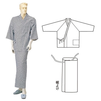 セパレートねまき 紳士 春夏用 神戸生絲