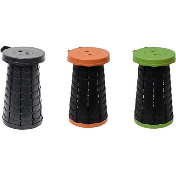 便利な伸縮式スツール 3色組 ファミリー・ライフ