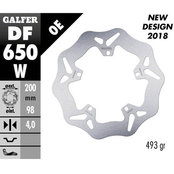 Galfer / ガルファー ブレーキディスク Fixed Wave | DF650W - GALFER(ガルファー)