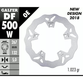 Galfer / ガルファー ブレーキディスク Wave Fixed | DF500W GALFER(ガルファー)
