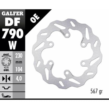 Galfer / ガルファー ブレーキディスク Wave Fixed | DF790W GALFER(ガルファー)