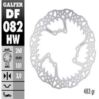 Galfer / ガルファー ブレーキディスク フィックスドシャーク フロント | DF082HW GALFER(ガルファー)
