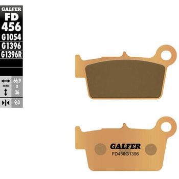 Galfer / ガルファー ブレーキパッド シンタードメタル オフロード | FD456G1396 GALFER(ガルファー)