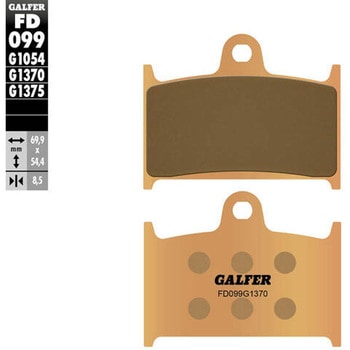 Galfer / ガルファー ブレーキパッド シンタードメタル | FD099G1370 GALFER(ガルファー)