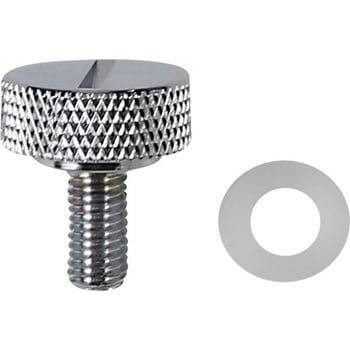 Drag Specialties SEAT KNOB CHM SLOT 1/4-28 | 370295 DRAG SPECIALTIES(ドラッグスペシャリティーズ)