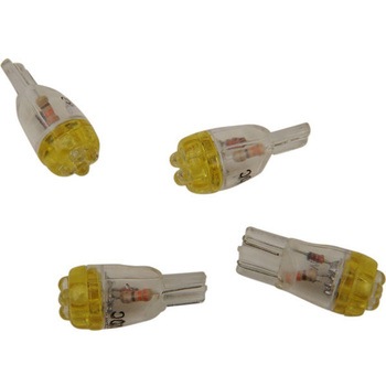 Drag Specialties MINI WEDGE AMBER LED | T10-4LEDA-HC DRAG SPECIALTIES(ドラッグスペシャリティーズ)