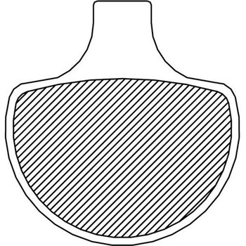 Drag Specialties BRAKE PAD-DRAG ORGANIC | FAD094 DRAG SPECIALTIES(ドラッグスペシャリティーズ)