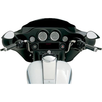 Drag Specialties MIRROR T-DROP BLK S. STM | 0640-0690 DRAG SPECIALTIES(ドラッグスペシャリティーズ)