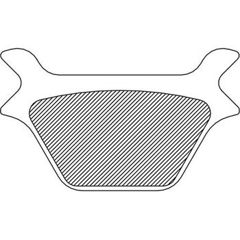 Drag Specialties BRAKE PAD-DRAG SINTERD | FAD200HH DRAG SPECIALTIES(ドラッグスペシャリティーズ)