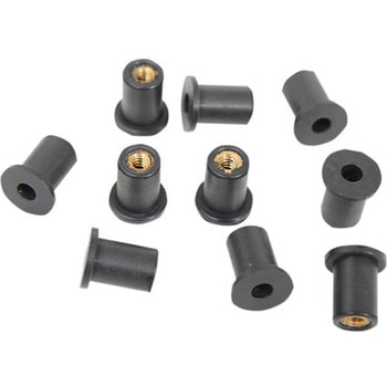 Drag Specialties NUT WELL (5210)6-32 10PK | 62304 DRAG SPECIALTIES(ドラッグスペシャリティーズ)