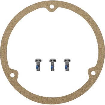 Drag Specialties DERBY COVER LTR 3-H CHR | 33-0010CA - DRAG SPECIALTIES(ドラッグスペシャリティーズ)