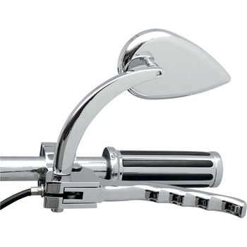 Drag Specialties MIRROR T-DROP CHR L. STM | 0640-0387 DRAG SPECIALTIES(ドラッグスペシャリティーズ)