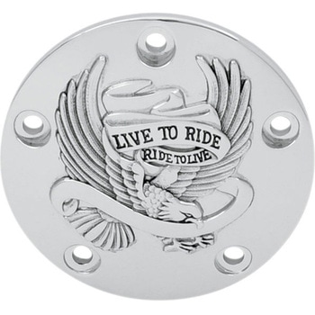 Drag Specialties PTS COVER LTR CHR 99-17TC | 30-0187CA DRAG SPECIALTIES(ドラッグスペシャリティーズ)