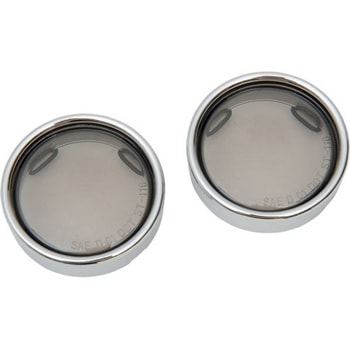 Drag Specialties LENS T/S SMOKE W/TRIM RING | 12-0226-LM DRAG SPECIALTIES(ドラッグスペシャリティーズ)