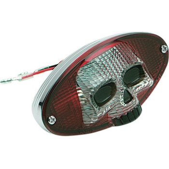 Drag Specialties TAILLIGHT RED/CLR SKULL CATEYE | 12-0403RCR-BC3 DRAG SPECIALTIES(ドラッグスペシャリティーズ)