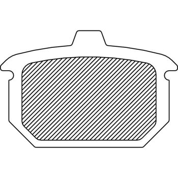 Drag Specialties BRAKE PAD-DRAG SINTERD | FAD078HH DRAG SPECIALTIES(ドラッグスペシャリティーズ)