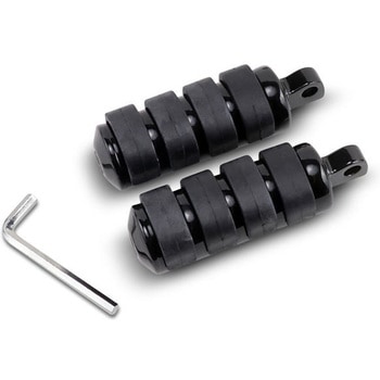 Drag Specialties FOOTPEG S-RIDE LRG BLK | 361030 DRAG SPECIALTIES(ドラッグスペシャリティーズ)