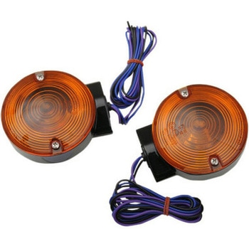 Drag Specialties LIGHTS T/S BLK FRT FLT | L12-6030GBAFE DRAG SPECIALTIES(ドラッグスペシャリティーズ)