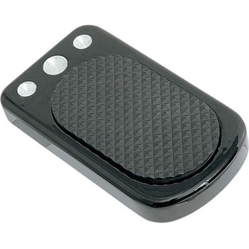 Drag Specialties PAD BRK PEDAL BLK 83-13FL | 1610-0195 DRAG SPECIALTIES(ドラッグスペシャリティーズ)