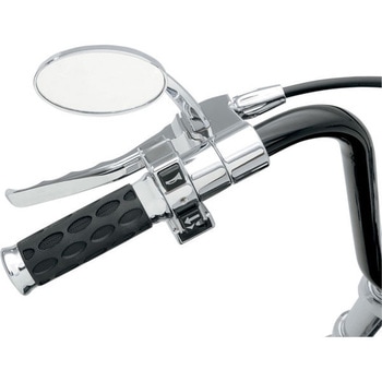 Drag Specialties GRIPS HOTOP CHR/RUB | 06300372 DRAG SPECIALTIES(ドラッグスペシャリティーズ)