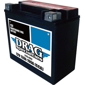 Drag Specialties BATTERY DRAG YTX14L-FT | DTX14L-FT-EU DRAG SPECIALTIES(ドラッグスペシャリティーズ)