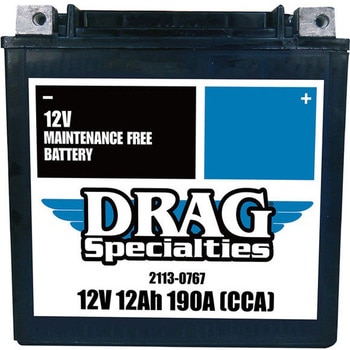 Drag Specialties BATTERY DRAG YTX14L-FT | DTX14L-FT-EU DRAG SPECIALTIES(ドラッグスペシャリティーズ)