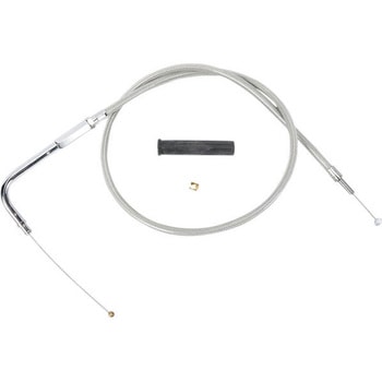 Drag Specialties CABLE，THROT，BRAID，37" | 5332506B DRAG SPECIALTIES(ドラッグスペシャリティーズ)