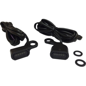 Drag Specialties LIGHTS TRNSIG BLK SMK 96- | L22-0230MBMENU DRAG SPECIALTIES(ドラッグスペシャリティーズ)