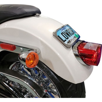 Drag Specialties MOUNT LIC PLT RADUS WD BK | 2030-0629 DRAG SPECIALTIES(ドラッグスペシャリティーズ)