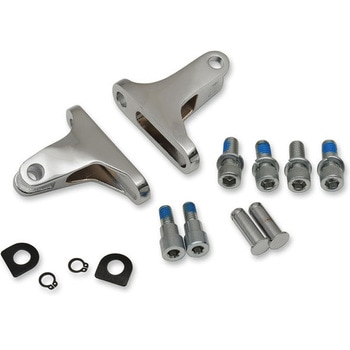 Drag Specialties MOUNT PASS.PG CHR FLT | 77825 DRAG SPECIALTIES(ドラッグスペシャリティーズ)