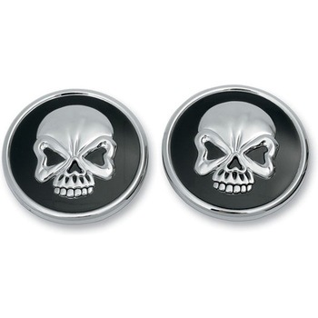 Drag Specialties CAPS GAS CHR SKULL 84-96 | 012716 DRAG SPECIALTIES(ドラッグスペシャリティーズ)