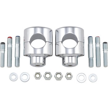 Drag Specialties RISERS BIG BUF 1.5" CHR | 0602-0465 DRAG SPECIALTIES(ドラッグスペシャリティーズ)