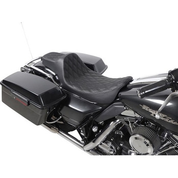 Drag Specialties SEAT PRED 3 EX RCH DD BLK | 08011369 DRAG SPECIALTIES(ドラッグスペシャリティーズ)