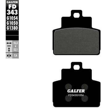 Galfer / ガルファー ブレーキパッド セミメタル | FD343G1054 GALFER(ガルファー)