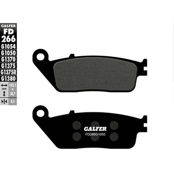 Galfer / ガルファー ブレーキパッド セミメタル スクーター | FD266G1050 GALFER(ガルファー)